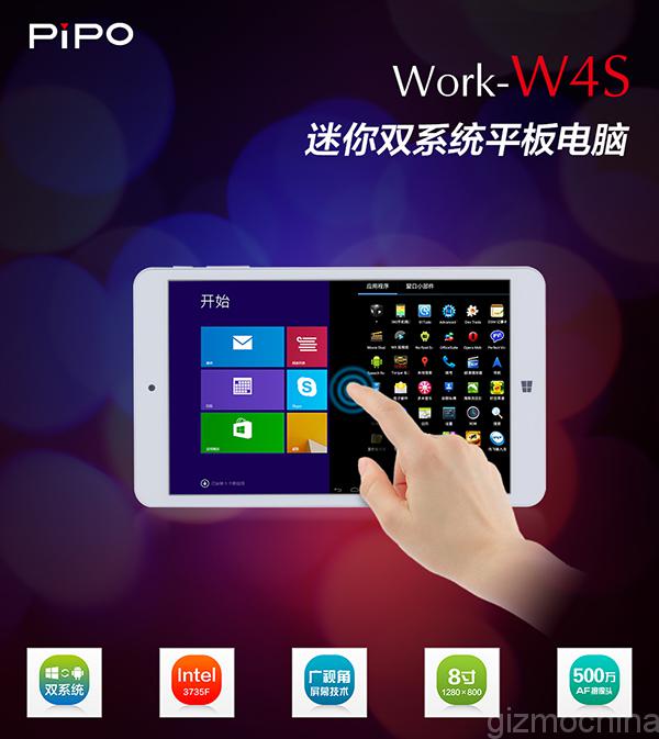 Tablet chạy song song Android và Windows